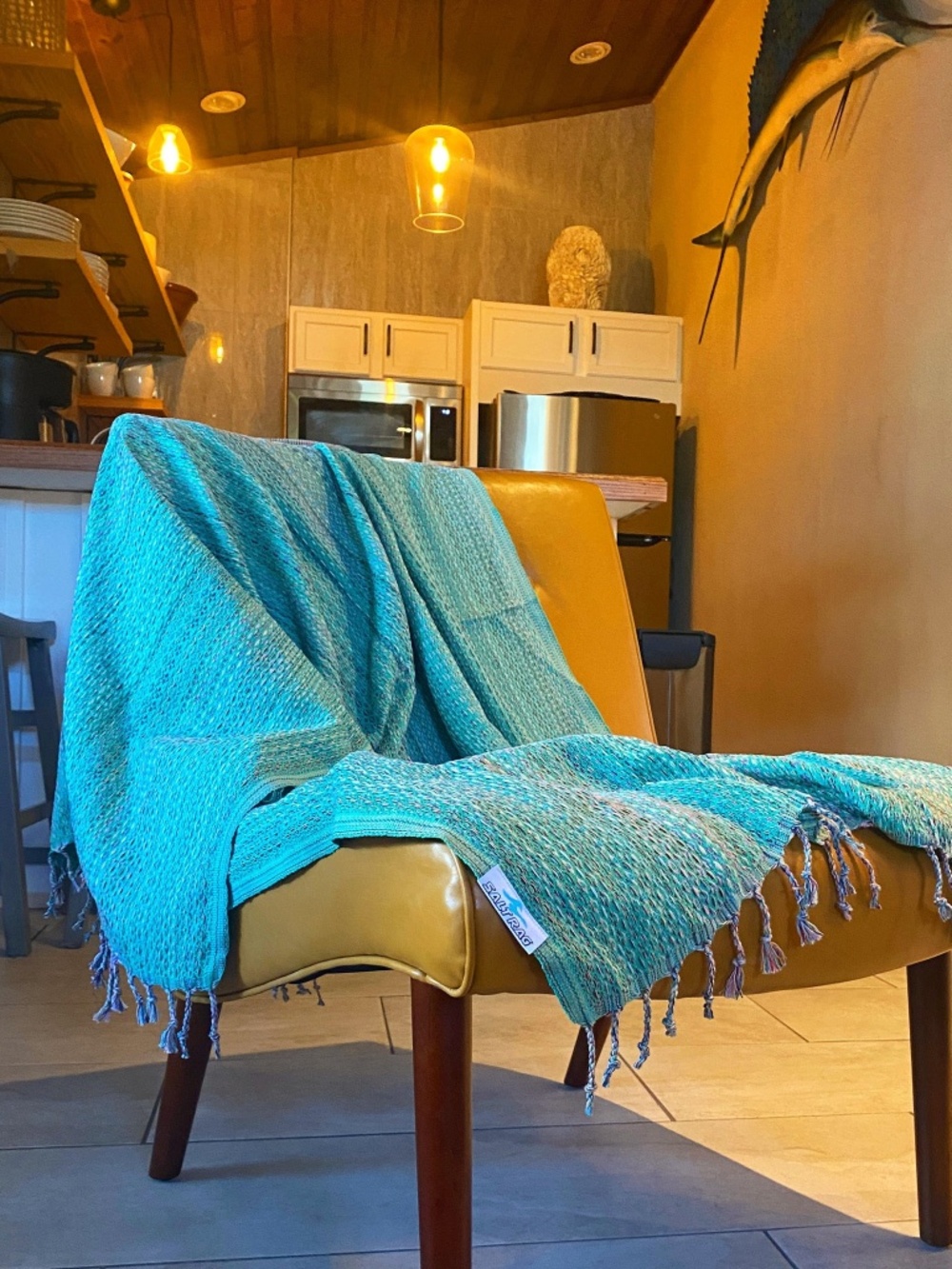 The Ahi Rag — Green Salt Rag™ Turkish Beach Towel